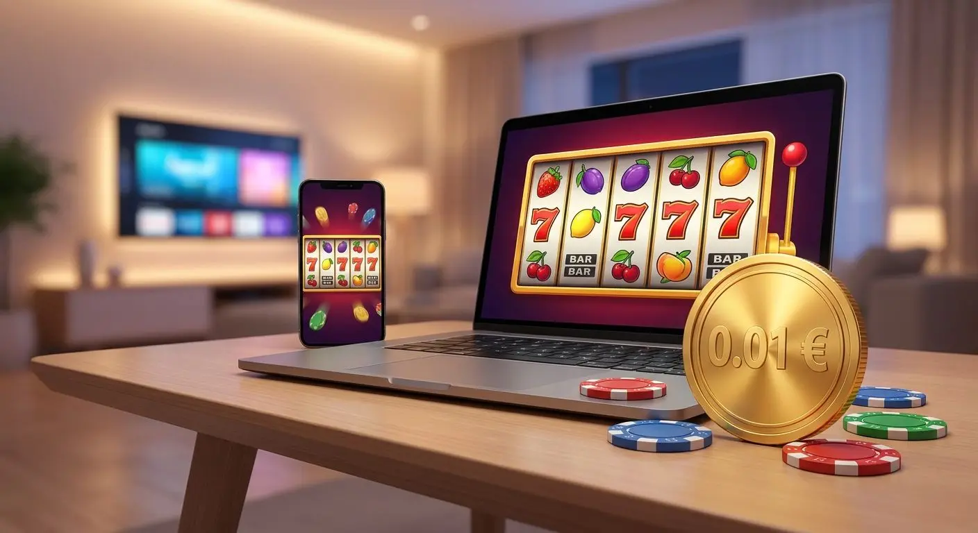 Juegos de casino online con apuesta mínima de 1 céntimo
