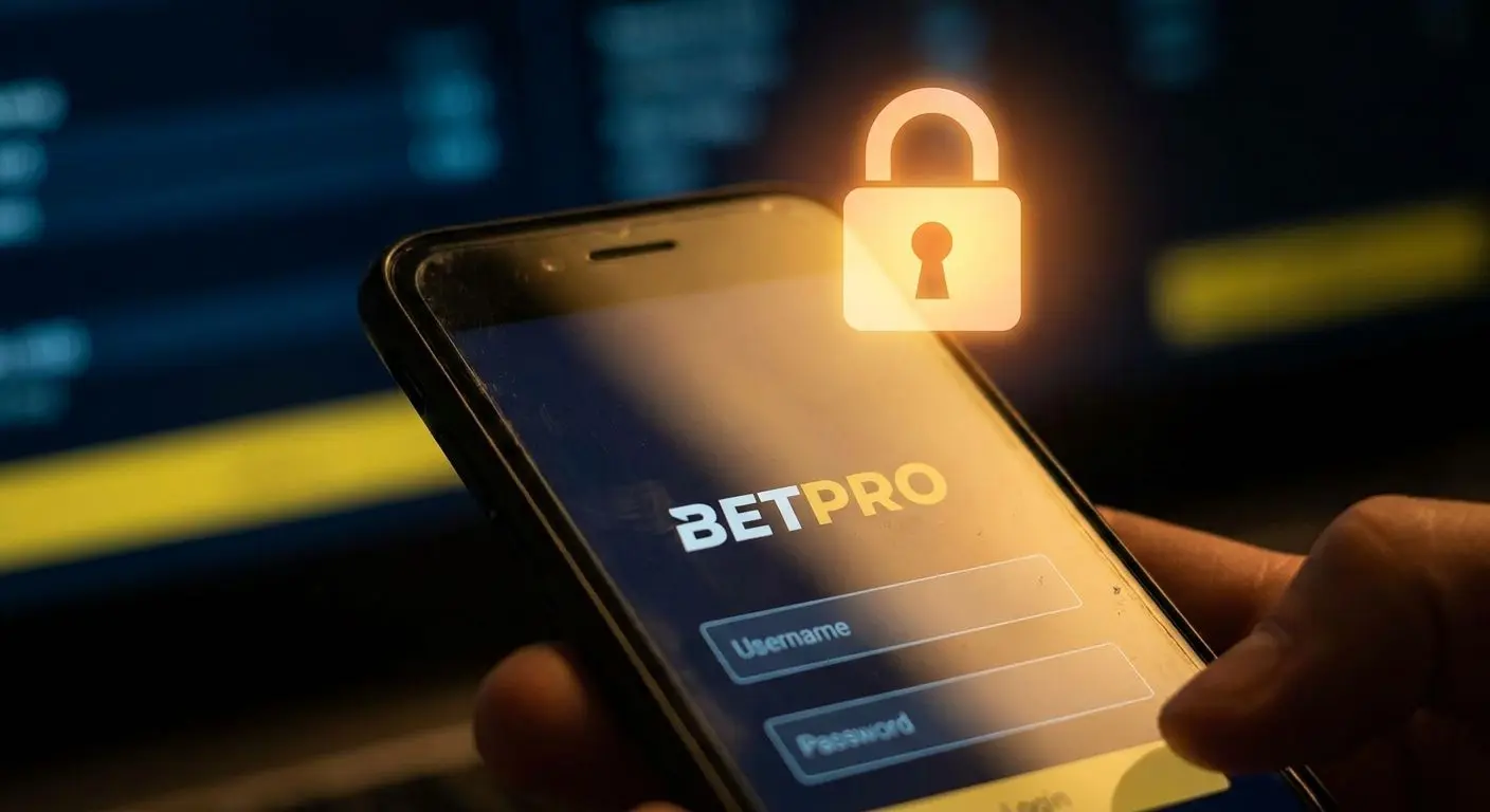 Pantalla de inicio de sesión segura en bwin desde el móvil