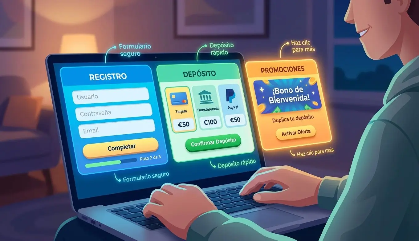 Registro, depósito y activación de promoción en Bwin paso a paso