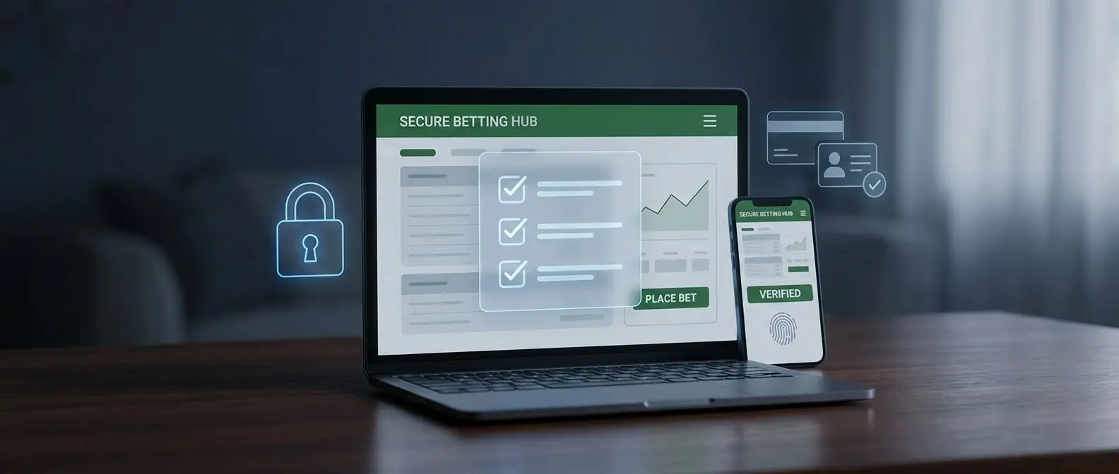Banner sobre términos y condiciones de Bwin con iconos de seguridad y verificación